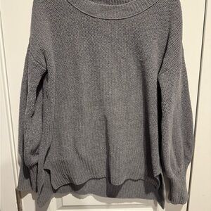 Pink Rose Charcoal Women's Sweater